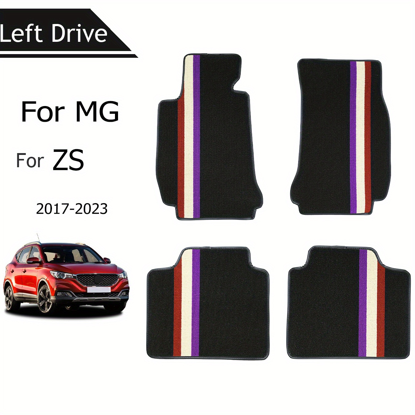 Car Floor Mats Fits Mg Zs 2017 2023 Car Interior Accessories - Temu