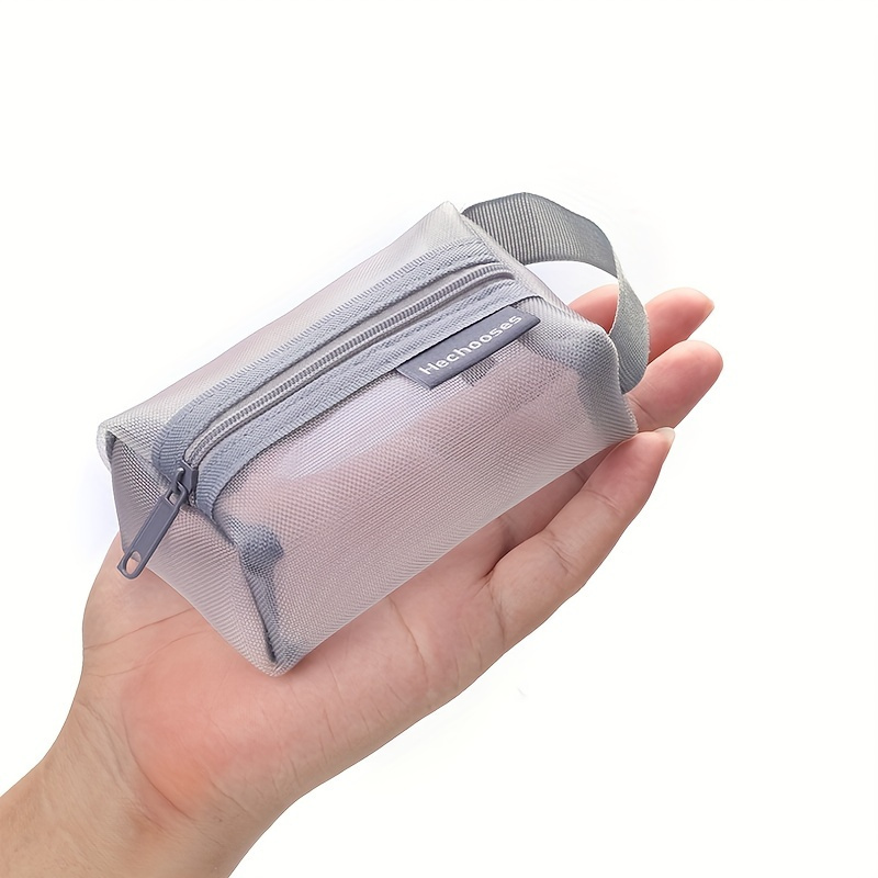 Transparent Zipper Storage Bag Foldable Book Storage Bag - Temu