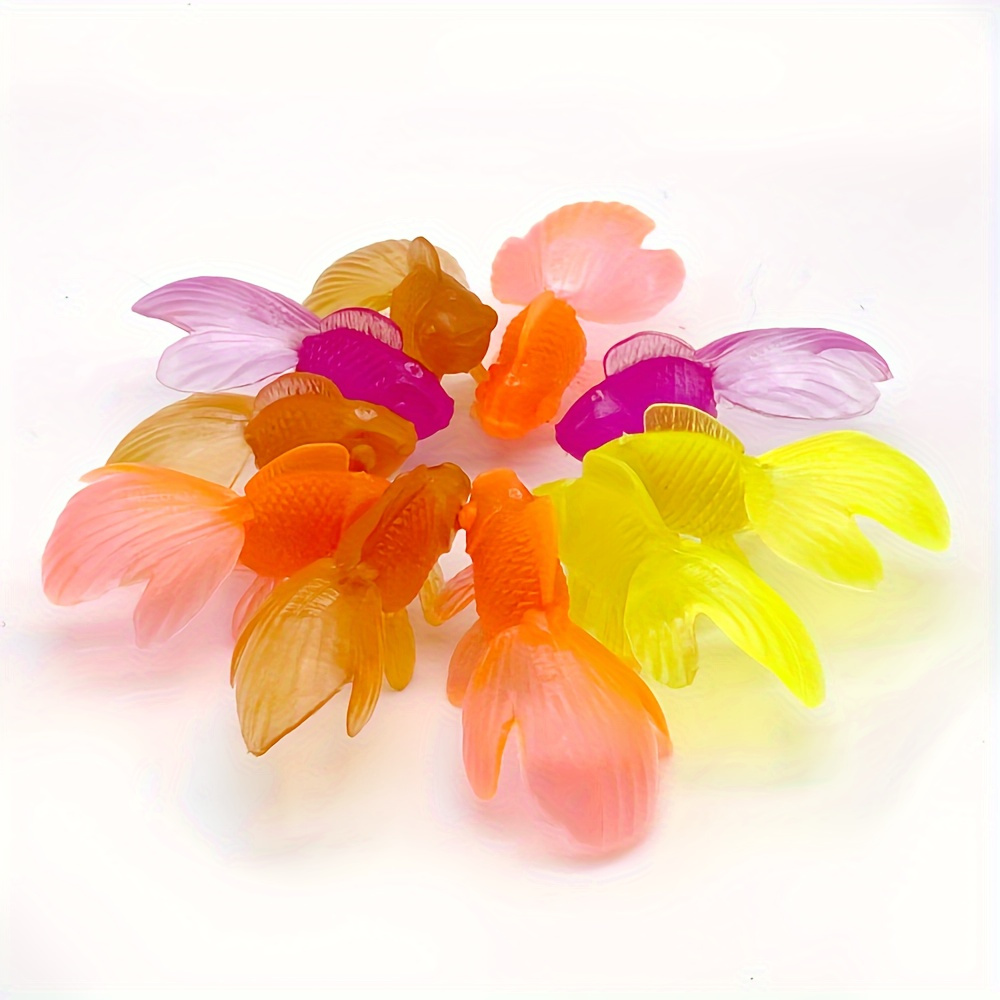 Multicolored Simulation Fish Novelty Toys Goldfish Bath Toy - Temu