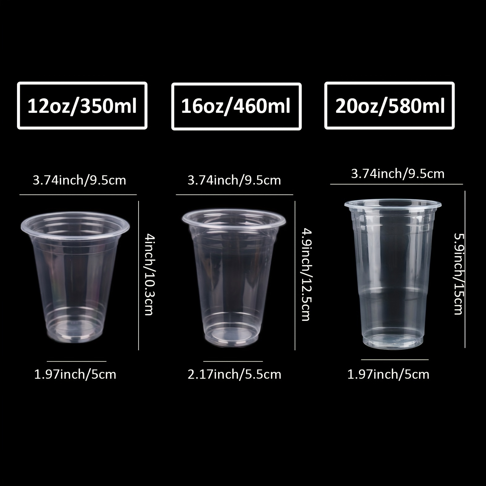 Clear Plastic Cups Disposable Drinking Glasses Bulk Bpa free - Temu