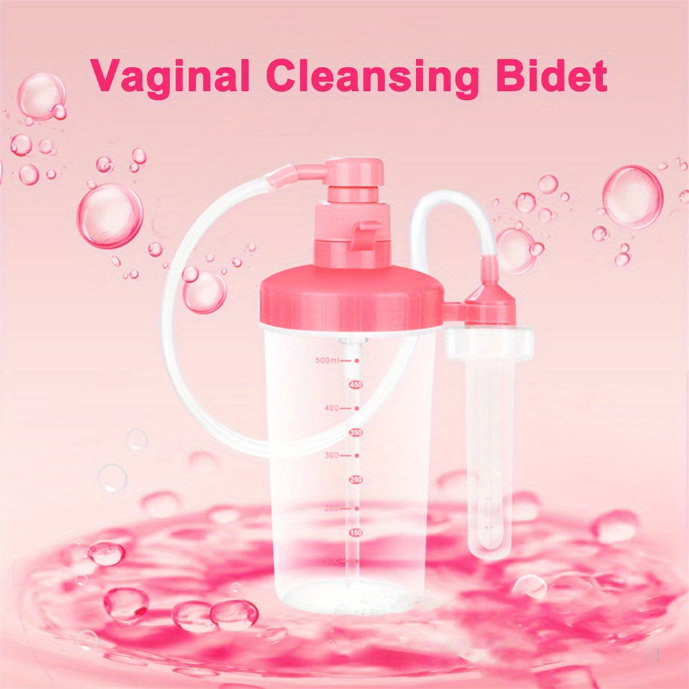 1pc Ducha Vaginal Para Mujeres Sistema De Limpieza Vaginal Limpiador De  Ducha Anal Kit De Limpieza 500ml/16.91oz Capacidad