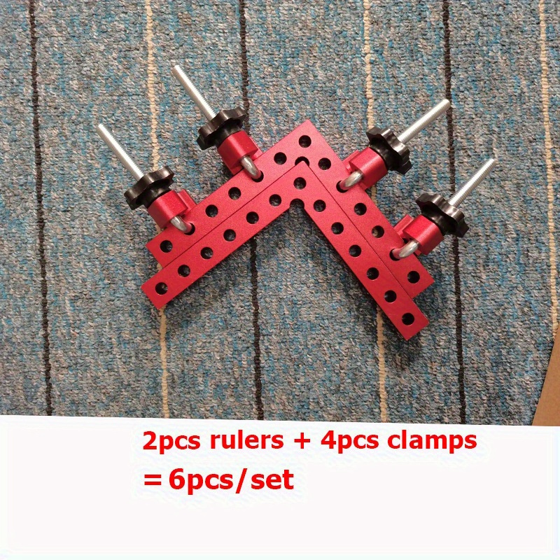 3 Pces/6 Pces 90 Graus De Posicionamento Quadrados Grampos De Ângulo  Direito Para Carpintaria Braçadeira De Canto Ferramenta De Fixação De  Carpinteiro Para Armários, Compre Agora Por Ofertas Por Tempo Limitado