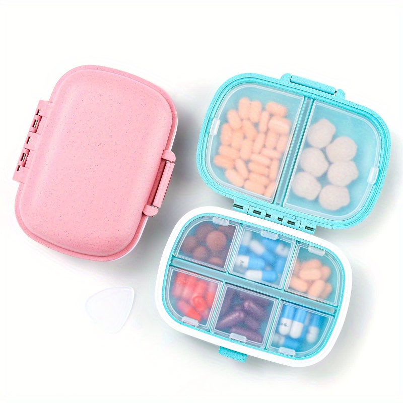 Travel Pill Organizer Moisture Proof Small Pill Box - Temu