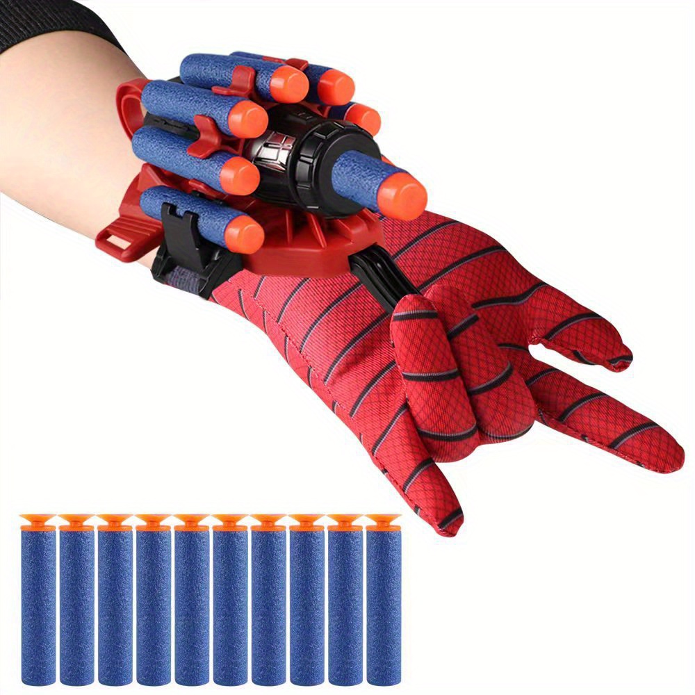 Gloves,Boy Toys Age 8-10 Years Old with 6 Flash Mode, Stocking Stuffers for  Hallo - Boys' Accessories