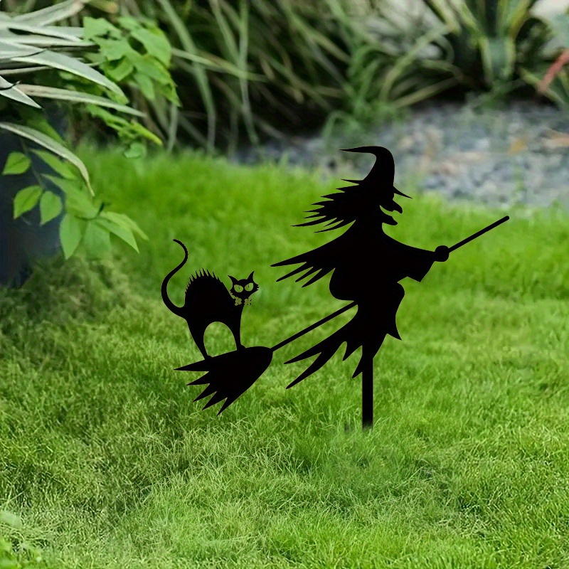Witch-Halloween Silhouette Decoration 