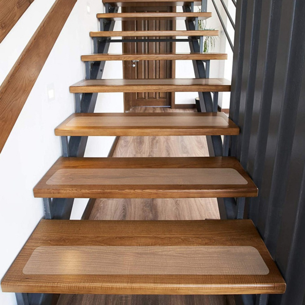 Manta de felpa Interior - escaleras de madera y pasamanos 