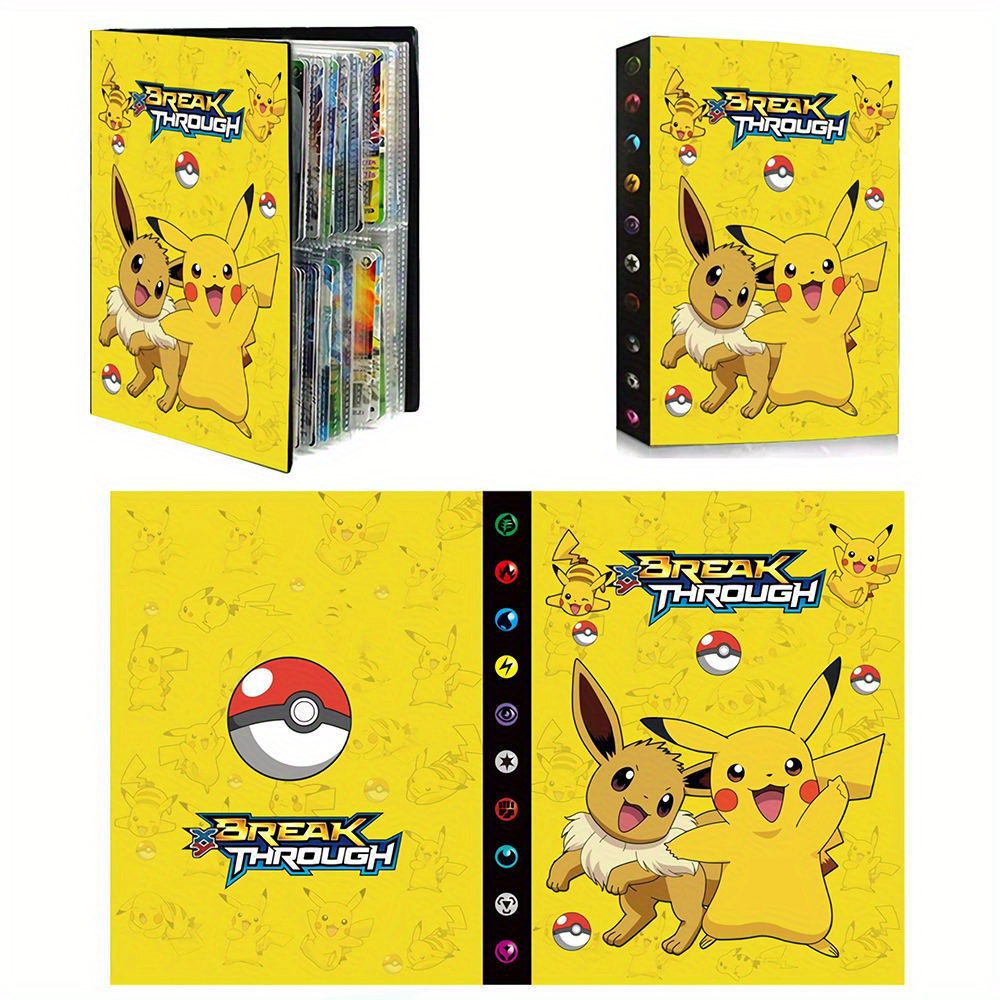 Classeur pour Pokemon Porte Carte Pokemon Livre Carte Pokemon