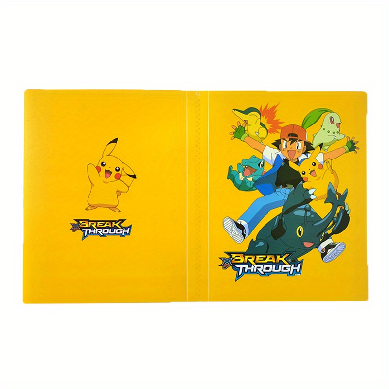 Album de cartes Pokémon pour enfants, porte-cartes, classeur, jouets,  lettres, anime, cartes photo, objets de
