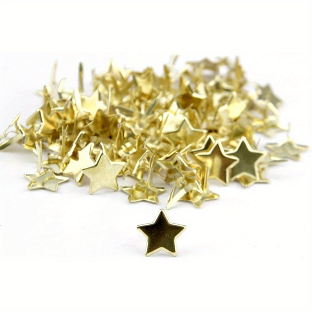  1620Pcs 0.6inch Gold Foil Star Stickers Labels for