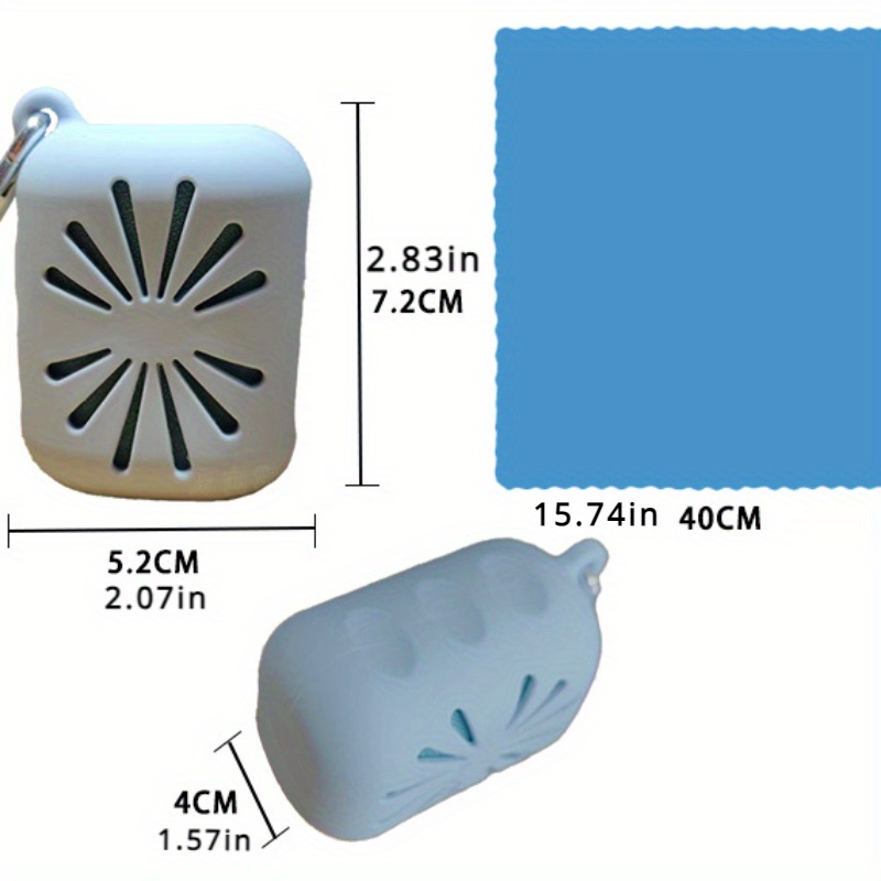 Portable Quick Drying Towel with Silicone Cover - Cooling Sweat Towel