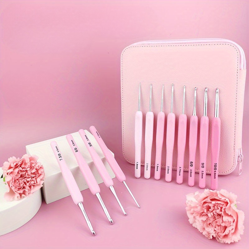 Tulip Pink Etimo Candy Crochet Hook Set - Sizes 2 to 10