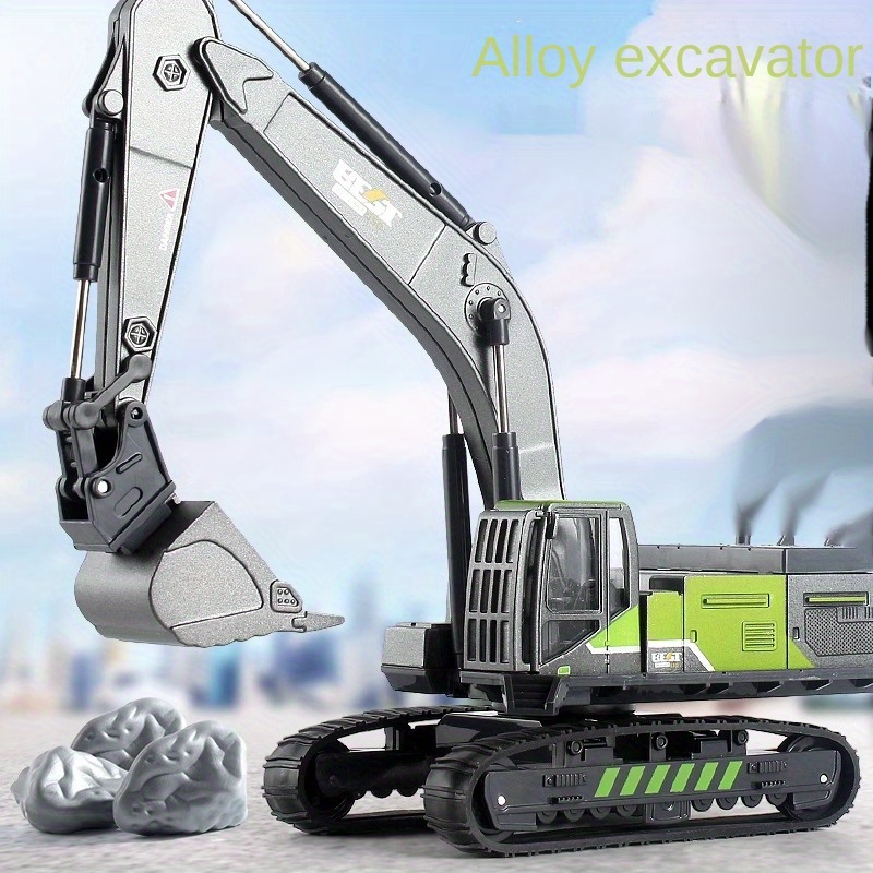 

Large Alloy Excavator Series Mixing Car Oil Truck Bulldozer Toy