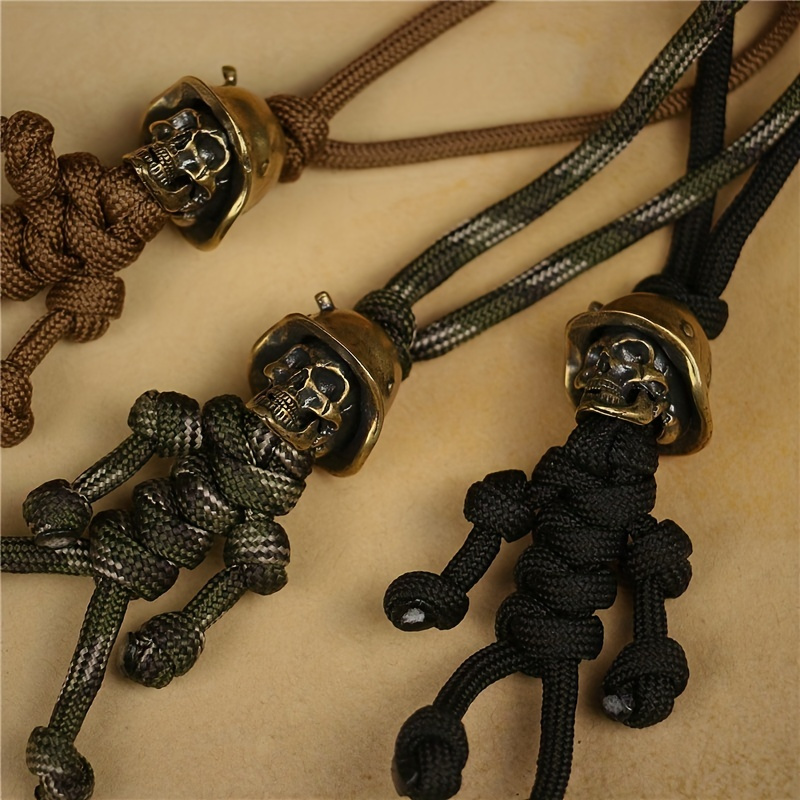 Duck Mask Knife Beads Paracord Outdoors Tools Accessories EDC