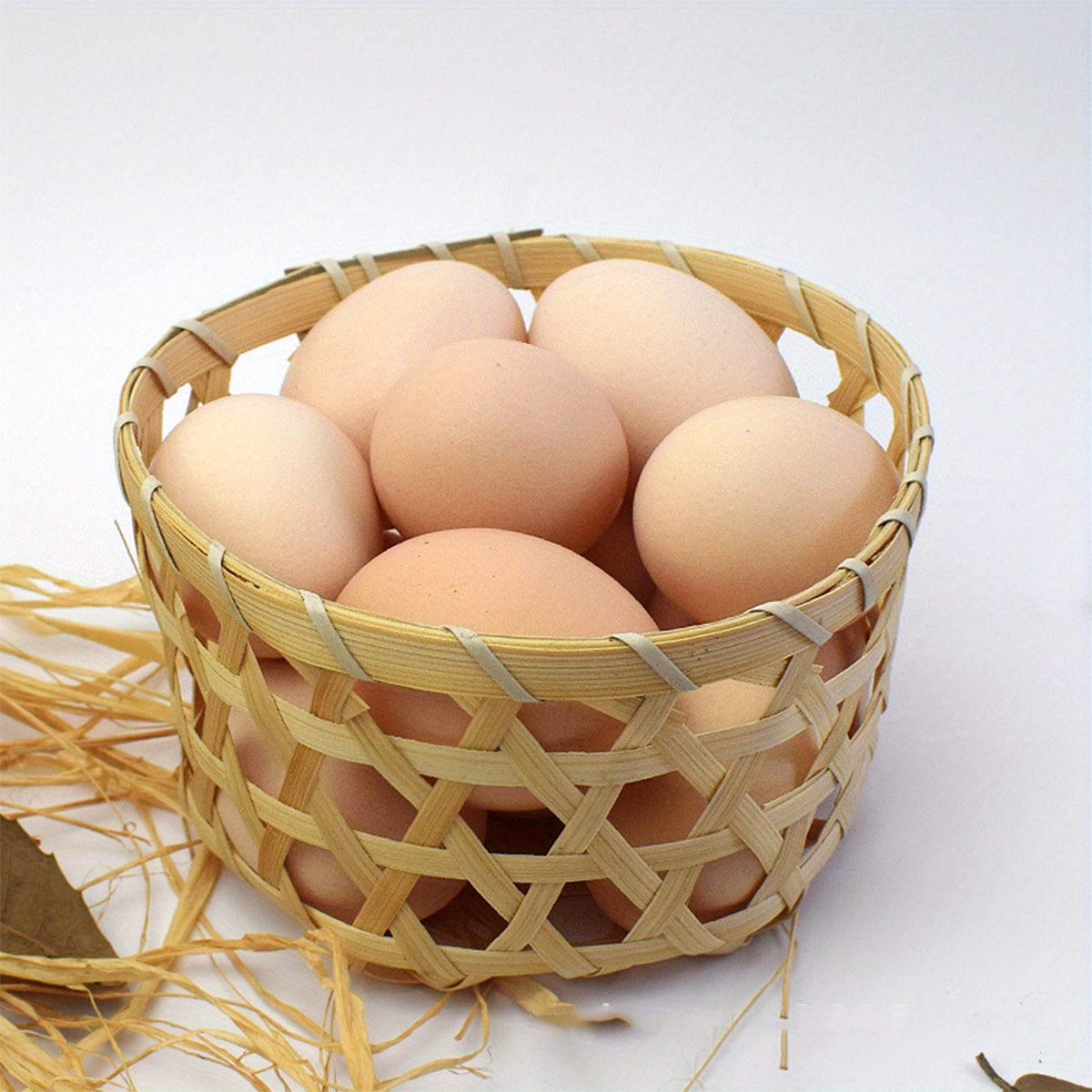 Egg Bags,Egg Collecting Basket for Fresh Eggs,Egg Collector,Egg Basket for  Collecting Eggs Large Basket for Farmhouse Chicken Hen Duck Goose Housewife