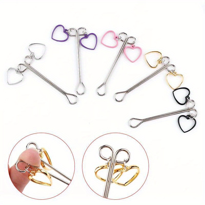 Nipple Clamps 10 Modes Vibrating Breast Clamps Electric - Temu