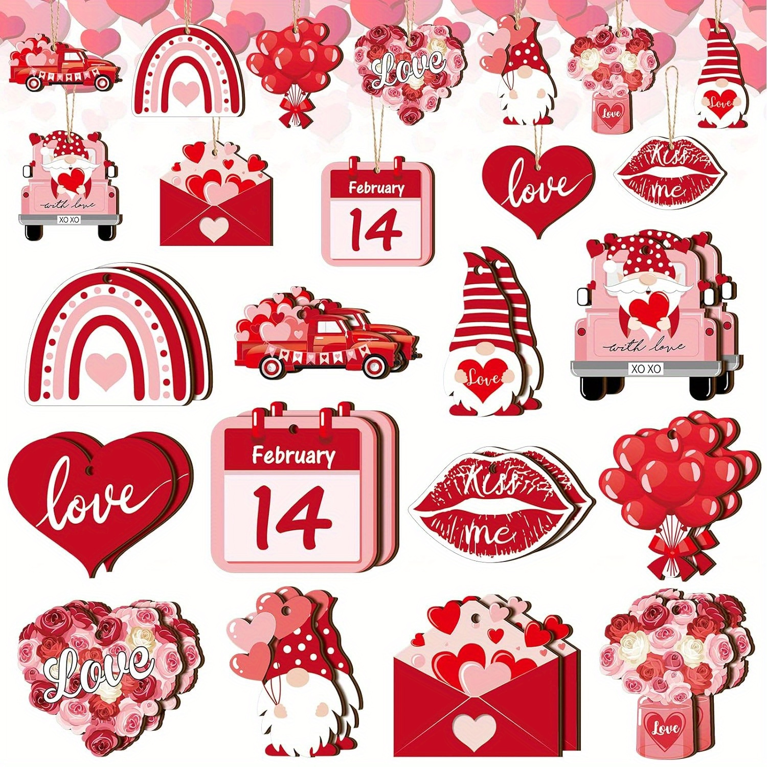 Valentine's Day Tree Decorations