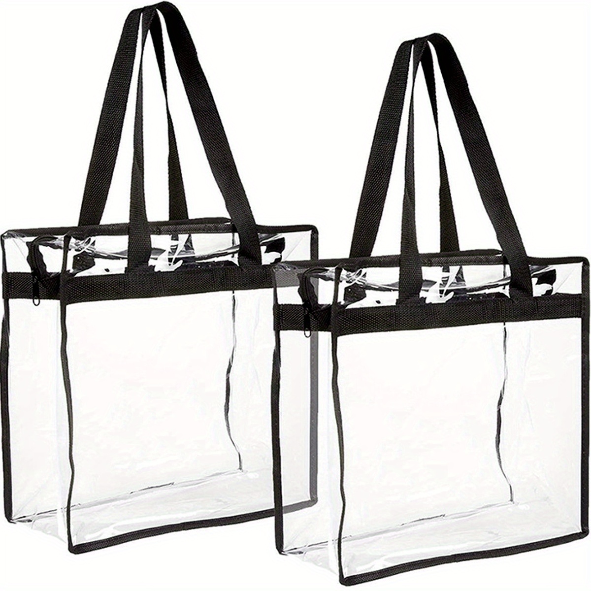 Clear Tote Bags Large Capacity Transparent Shoulder Bag - Temu United  Kingdom
