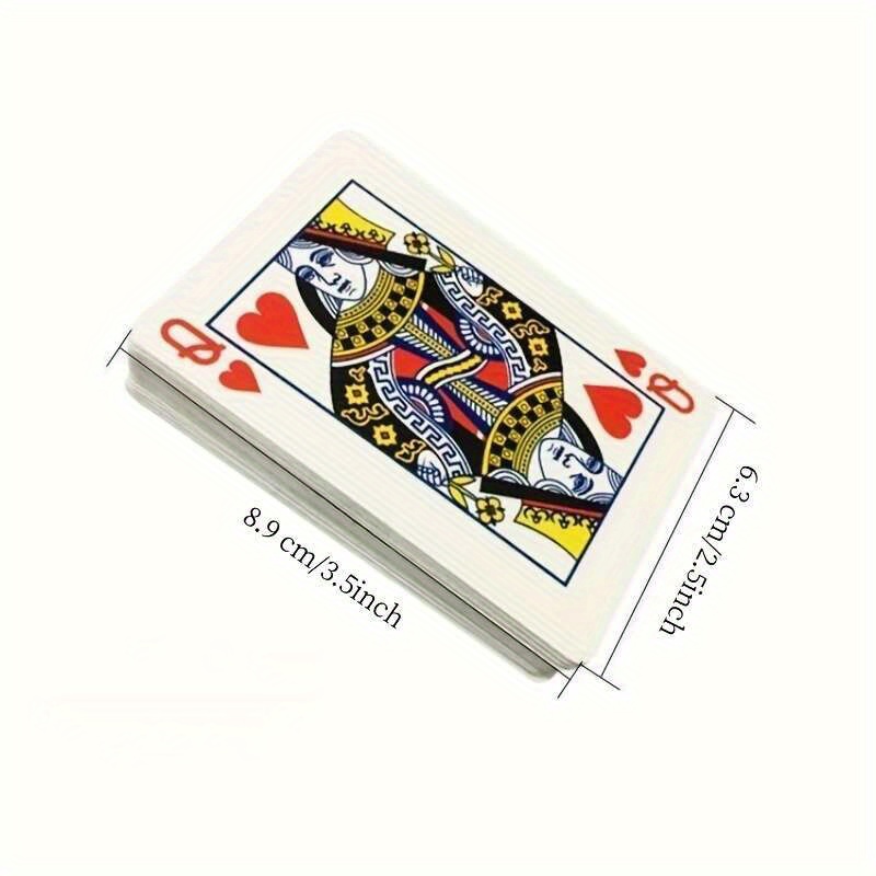 Carte magique pour tour de magie close-up, poker, simple