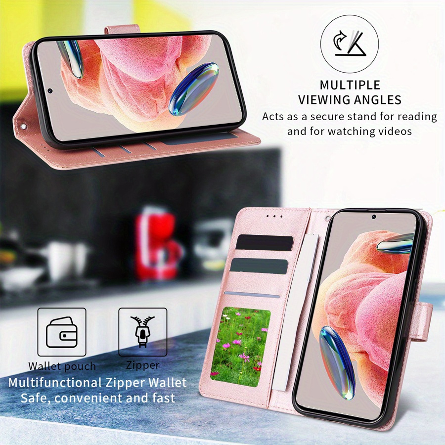 Magnetic Phone Cover For Xiaomi POCO M6 Pro 5G Case Wallet Case