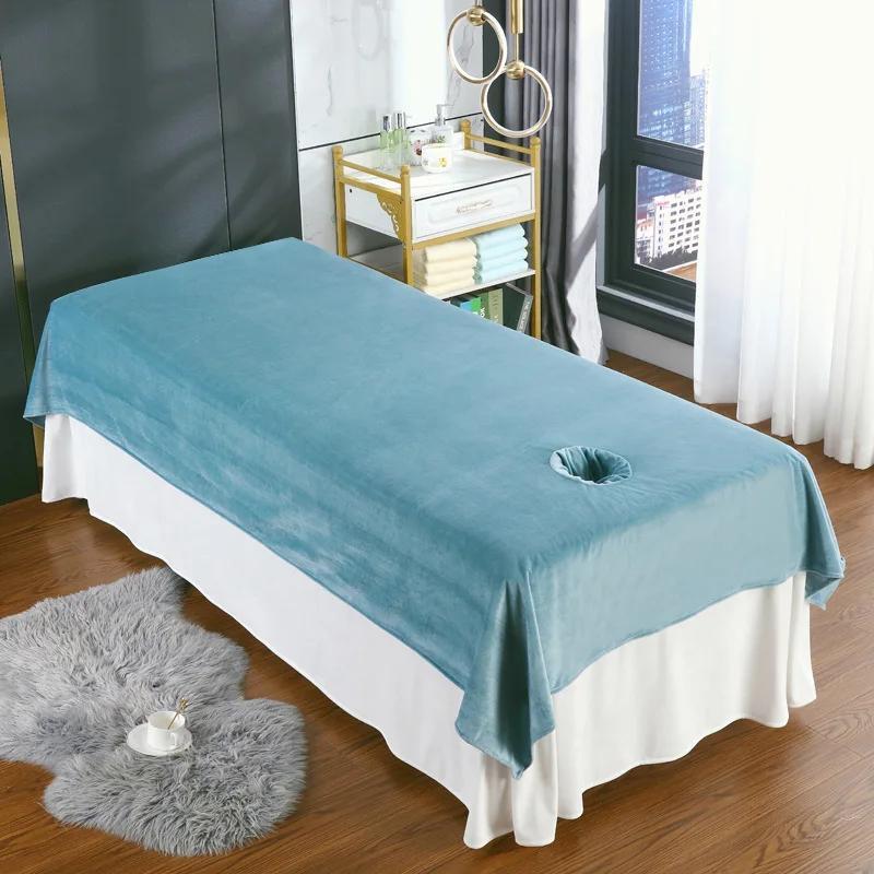 1pc Spa Beauty Salon Sheet, Massage Tables High Quality Aesthetic,  120x200cm/47.24x78.74in Velvet Mattress Pad, Adjustable Bedding Bedspread Massage  Table, Solid Color Linen Aesthetic, Shop On Temu And Start Saving