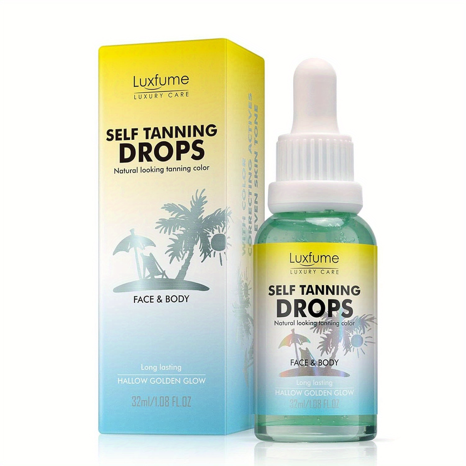 Self Tanner Tanning Drops Face Body Men Women Tanning Drops Temu