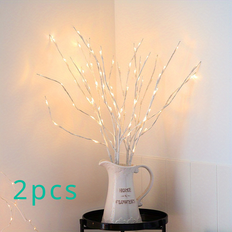 1pc LED Lumière de couleur Branche Flexible Décoration Lumière