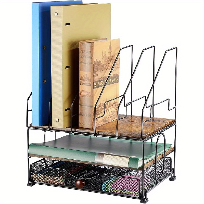 Mesh Desk Organizer, Office Supplies for Desk, Letter Trays File Holder for  Classroom, Home or Office Organization - AliExpress