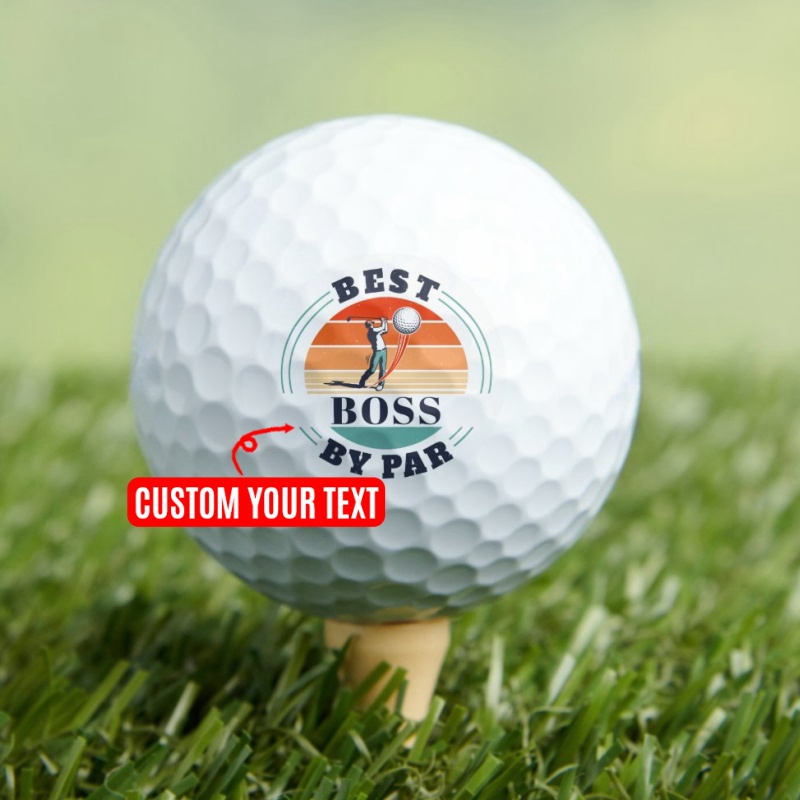 Personalized Balls Customized Golf Gift Golfer Double layer - Temu ...