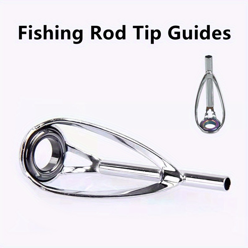 Fishing Rod Repair Kit Stainless Steel Fishing Rod Guides - Temu