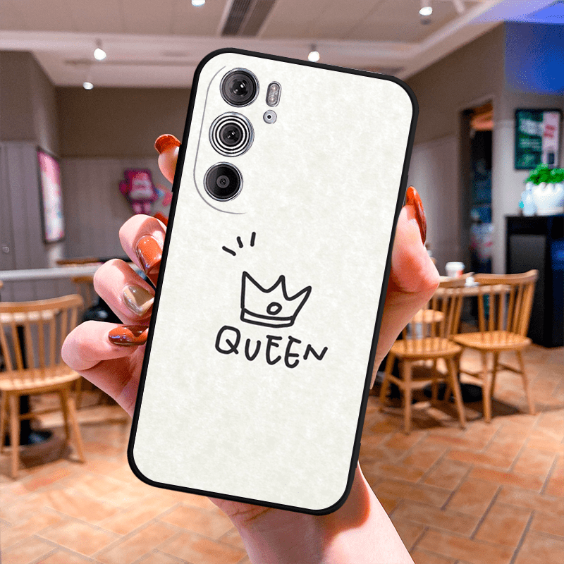 

Cute Queen Pattern Protective Phone Case For Moto G72/e22i/e22/30 Ultra/30 Fusion/x30 Pro/g32/g42/g 5g/g9 Power/g9 Plus/e7 Plus/g9 Play