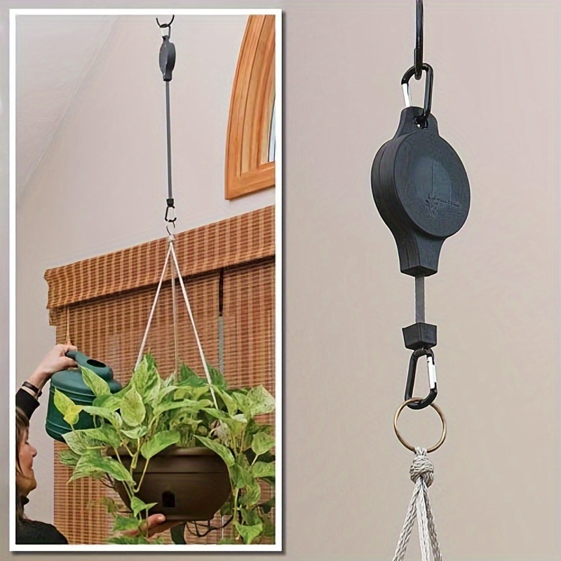 Retractable Hanging Basket Pulley - Temu