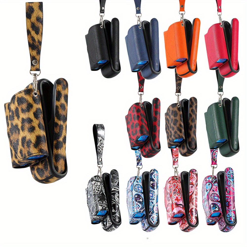 5 Colors Flip Bag for Iqos Iluma Case Pouch Holder Double Book