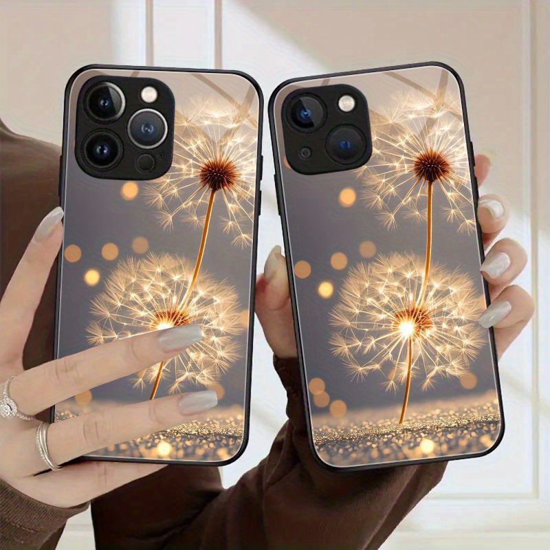 

Fashion Dazzling Phone Case Glass Back Cover For Iphone 15 Pro Max 15 Plus Iphone 14 Pro Max 14 Plus 13 Pro Max 12 Pro Max 11 Pro Max Suitable Gift