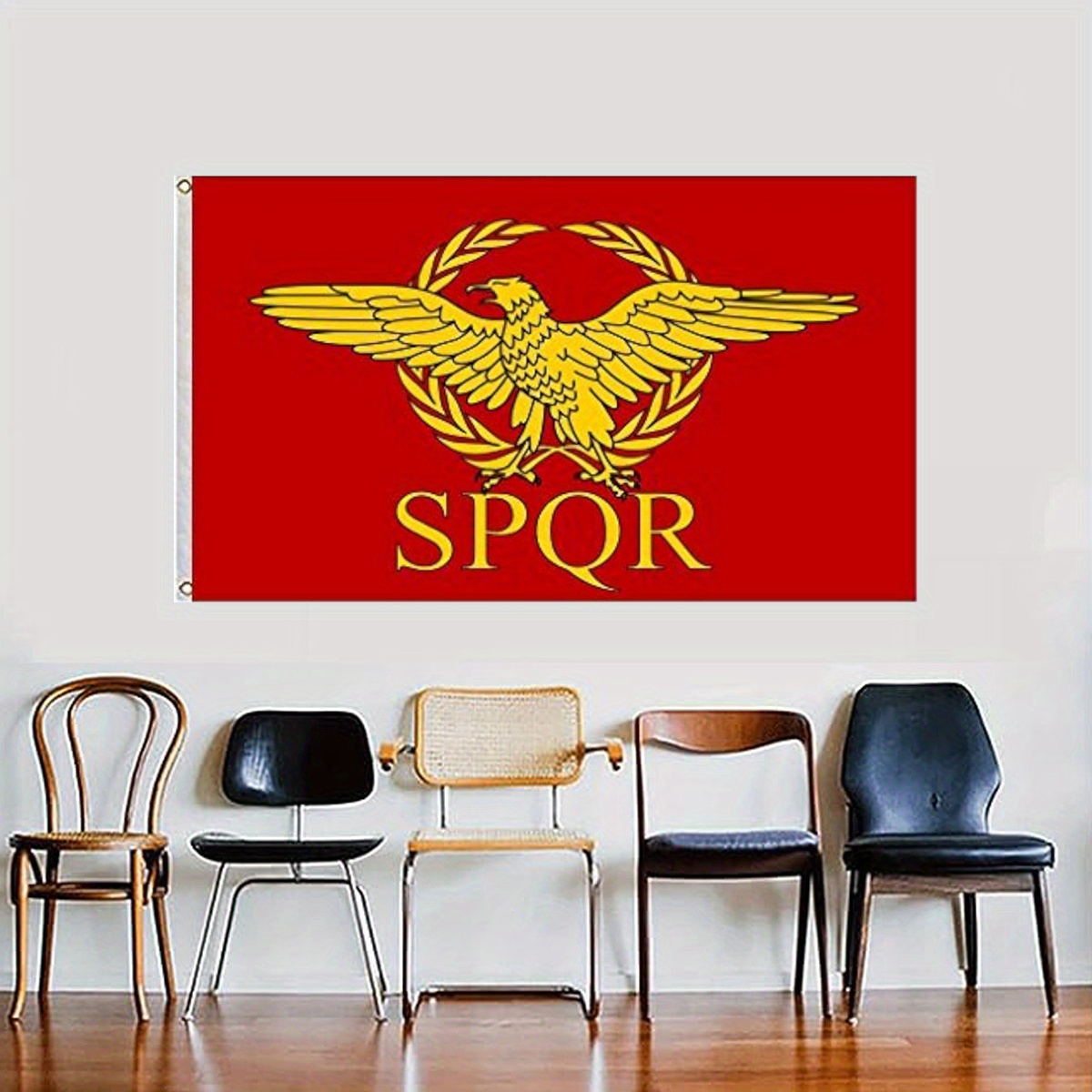 90x150cm Roman Empire Senate People Of Rome Eagle Spqr Flag