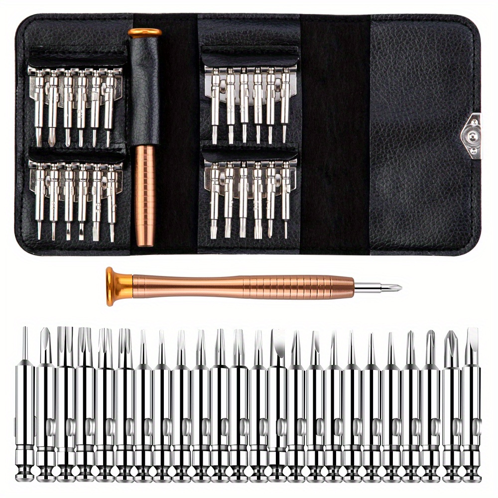 Image of Mini Precision Screwdriver Set 25in 1 Electronic Torx Screwdriver Opening Repair Tools Kit Household Accessories
