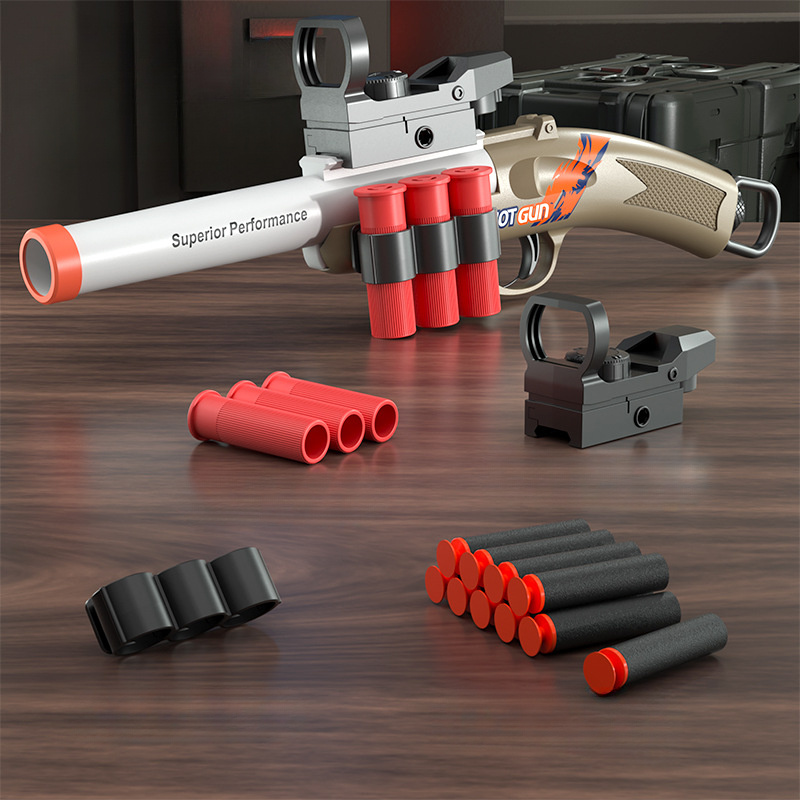 Pistola de juguete de bala suave con 40 dardos, pistolas y pistolas  automáticas de espuma de juguete alimentadas por batería, pistola de  juguete