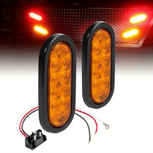 15 LED Anhänger Rücklichtleiste Stop Turn Tail Lights Assembly