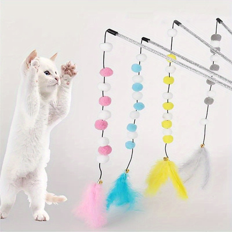 Cat Rod Toy - Free Shipping On Items Shipped From Temu Qatar