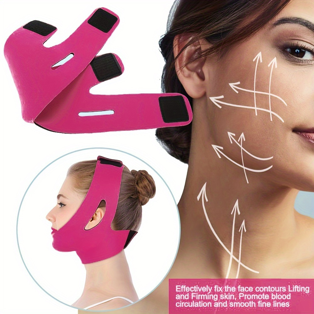 Double Chin Reducer Face Slimming Strap V Line Lifting Face-belt Chin Strap  For Women and Men Tightening Skin Preventing Sagging : : Beauty &  Personal Care