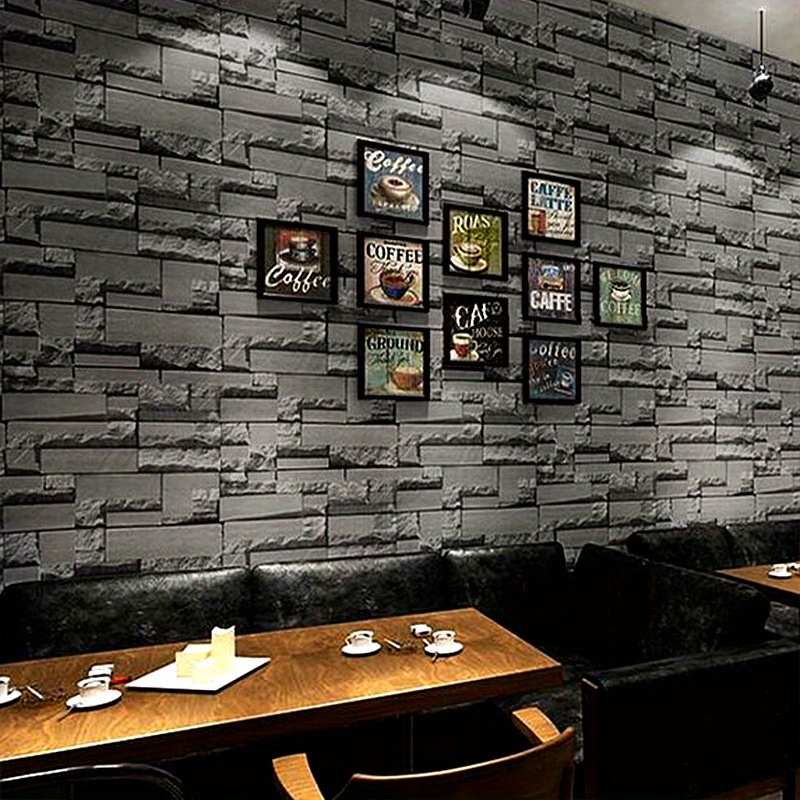 3d brick pattern wallpaper waterproof moisture Temu United Kingdom