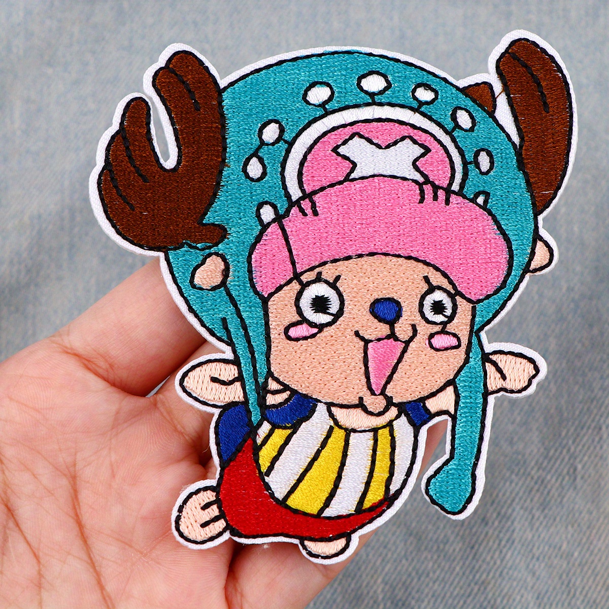 Iron On Patches For Clothing, Super Cute Cartoon Anime Embroidered Sew On  Patches For Jackets, Shirts, Backpacks