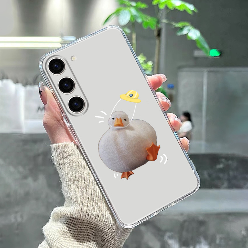 luxury shockproof clear pattern cute duck phone case Temu United
