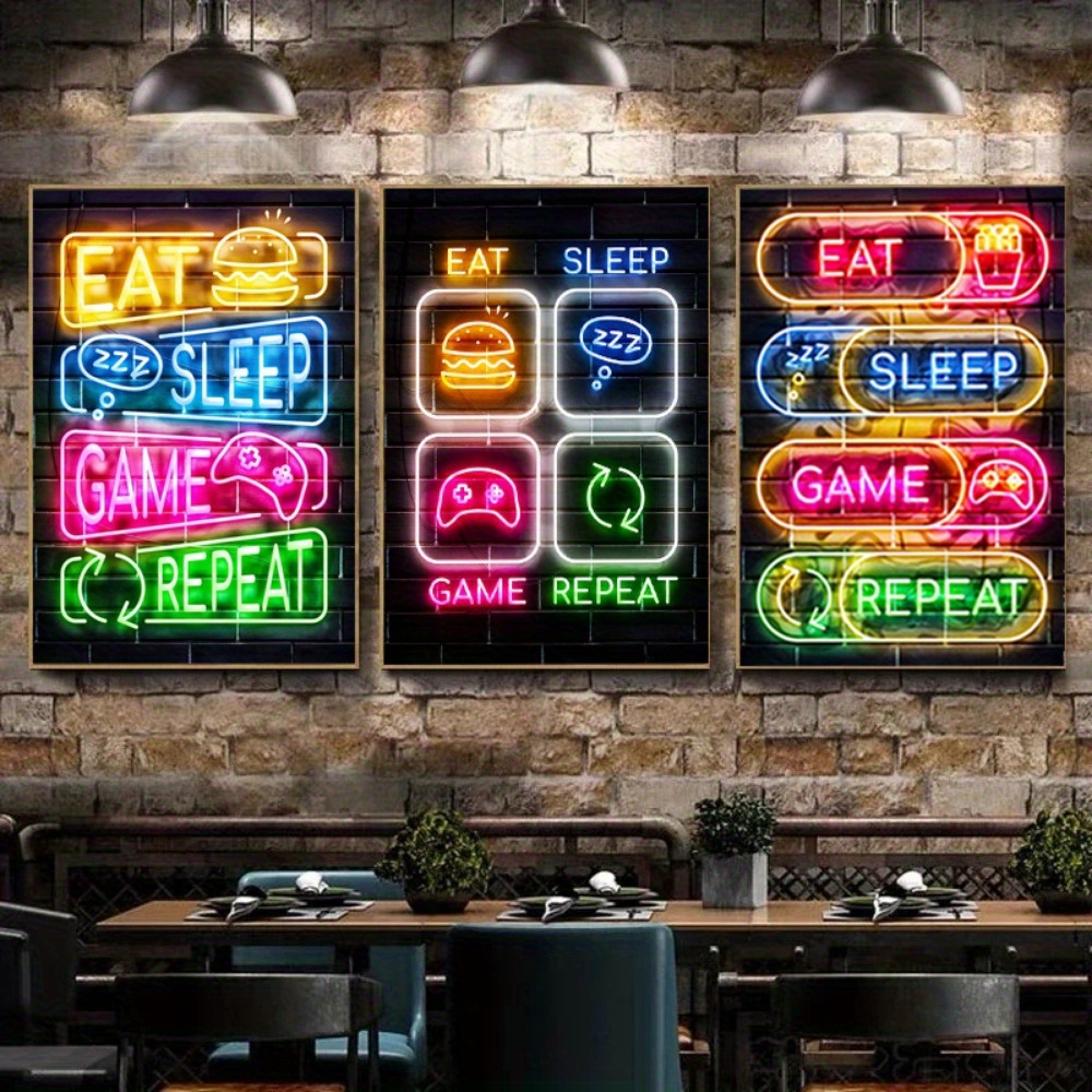 1pc Game Room Neon Light, USB Arcade Game Neon Light, LED-Licht, Werbung  Game Room Dekoration, Schlafzimmer, Kinderzimmer, Jungenzimmer, Game Zone,  Bar, Wanddekoration, Weihnachtsgeschenk - Temu Germany