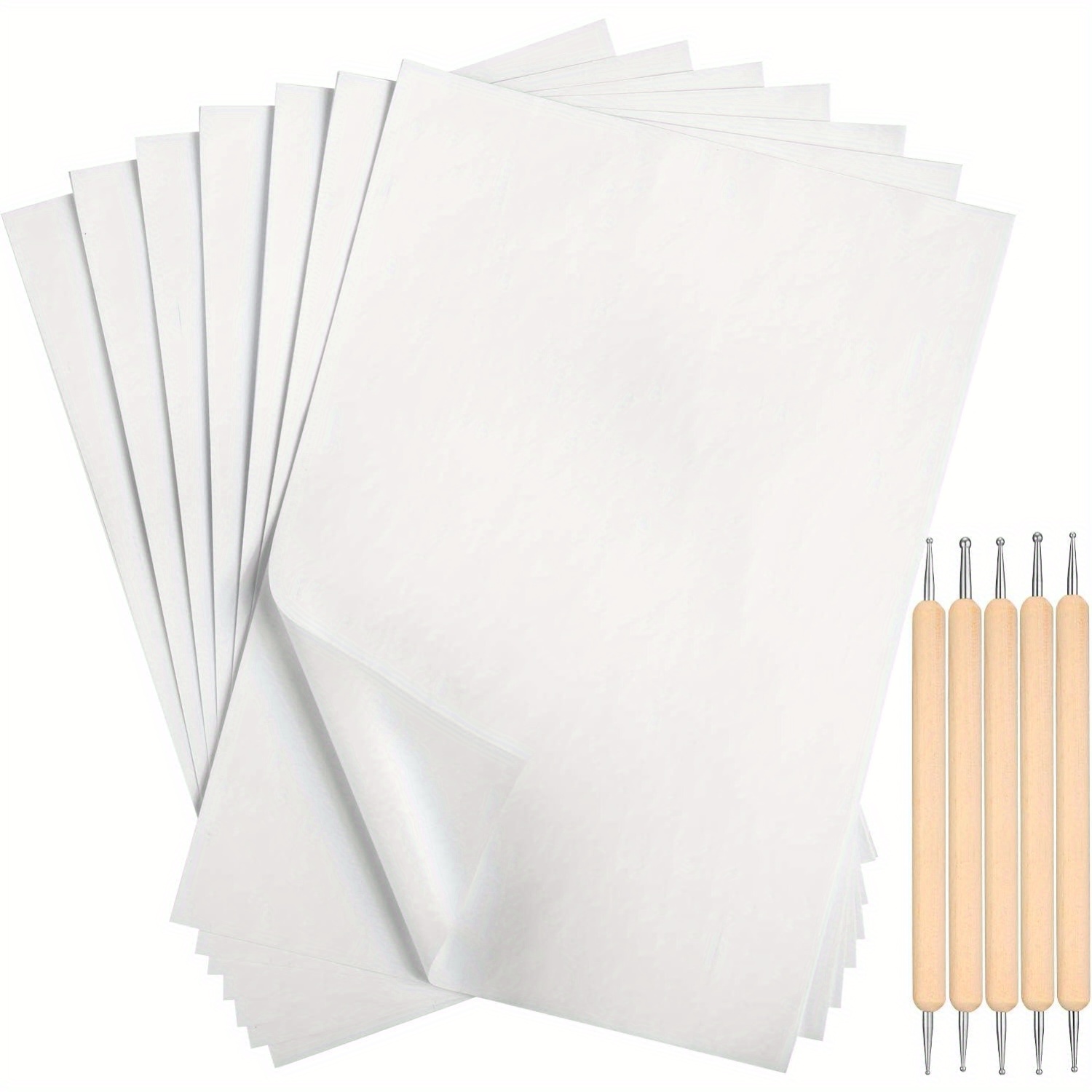 Rollo de papel de calco de 12 pulgadas x 20 yardas, papel de trazado  blanco, papel de calco translúcido transparente para dibujar patrones de  costura