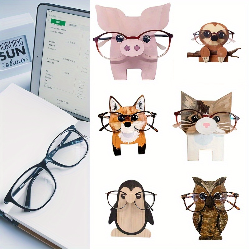 Kaufe Brillenhalter, stilvoller Tier-Brillenständer, kreativer  Brillen-Aufbewahrungsständer, Büro-Schreibtisch-Dekoration