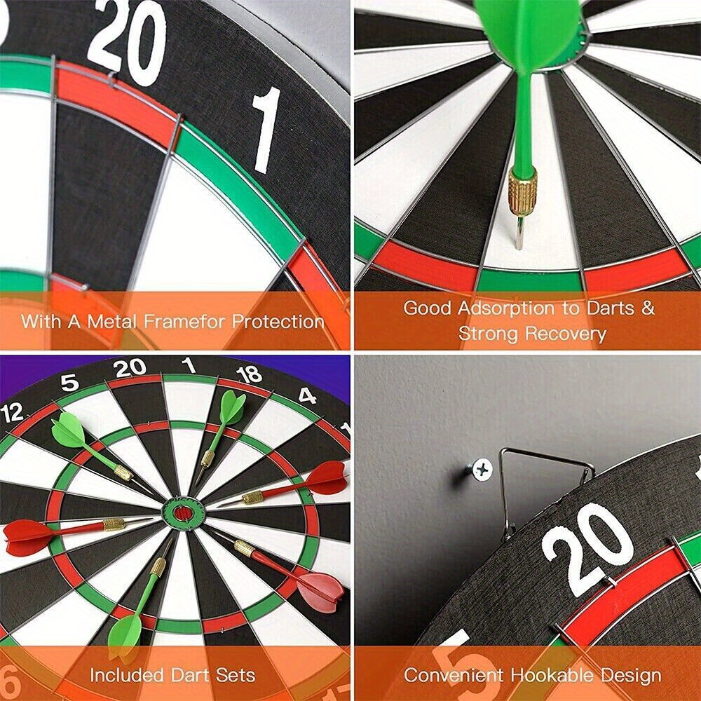 1 set 6pcs and 1pc board set durable target set for indoor outdoor sports games details 0