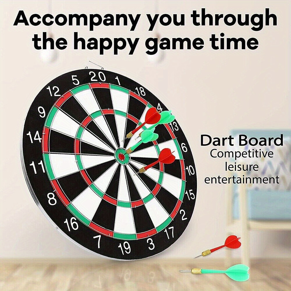 1 set 6pcs and 1pc board set durable target set for indoor outdoor sports games details 5
