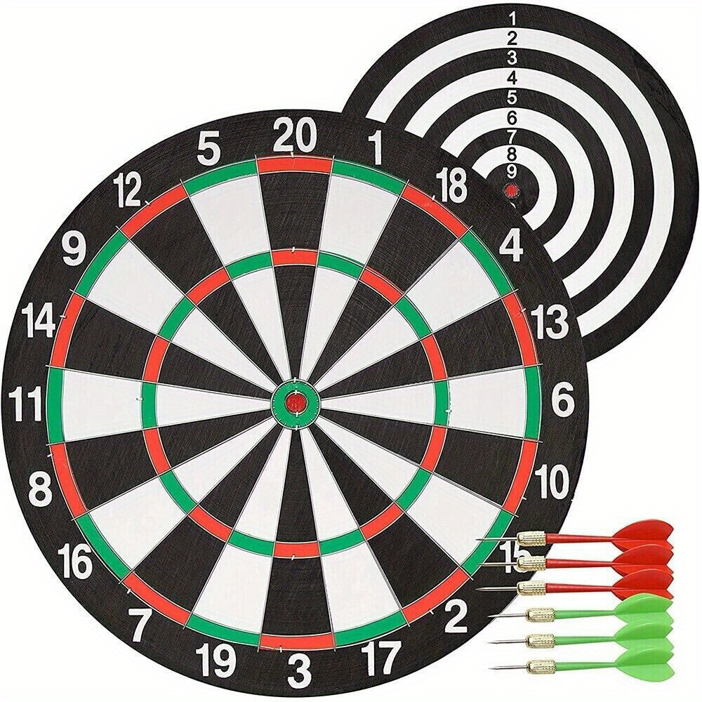 1 set 6pcs and 1pc board set durable target set for indoor outdoor sports games details 4