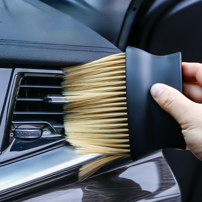 Plumero Coche Cepillos Quitar Arañazos Coche Elimina Polvo - Temu