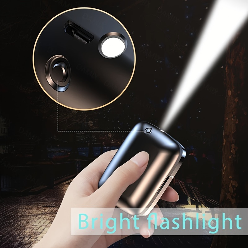 Auricolare TWS Auricolare Intelligente Touch Control Cuffie wireless Display LED impermeabile con torcia elettrica_voghion.com